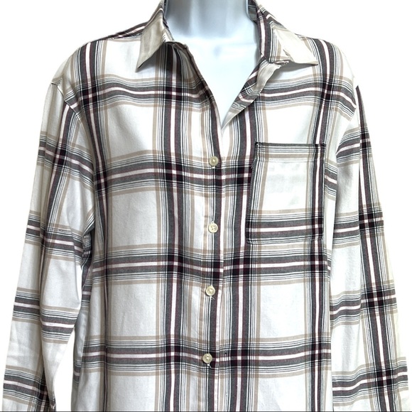 OLD NAVY‎ BOYFRIEND BUTTON DOWN LONG SLEEVE TUNIC WOMEN’S SHIRT SIZE S - Picture 4 of 15